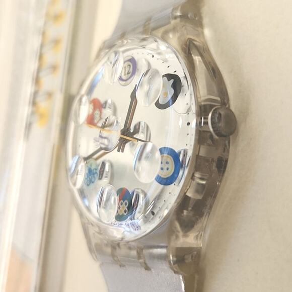 Swatch watch LENS HEAVEN GK214 1996 Standard Gents Designed by Constantin Boym - Picture 9 of 11